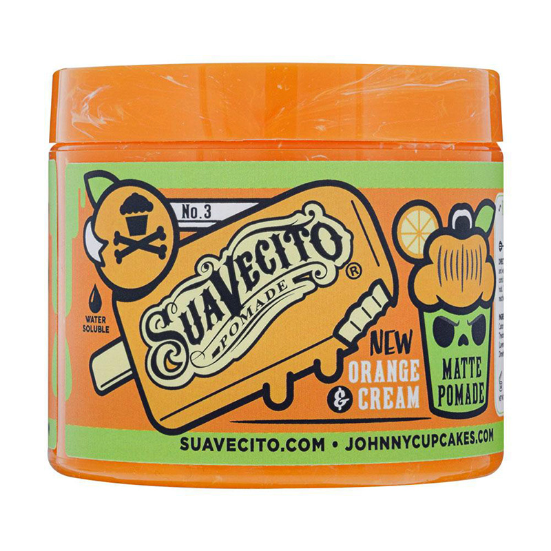 Suavecito Johnny Cupcake Matte Orange & Cream Pomade 1903